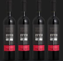 Kit 4 Un Vinho Don Guerino Avvio Tinto Suave 750 ml Kit 4 Un Vinho Don Guerino Avvio Tinto Suave 750 ml