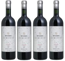 Kit 4 Un Vinho Don Guerino Cemento Blend 750 ml Kit 4 Un Vinho Don Guerino Cemento Blend 750 ml