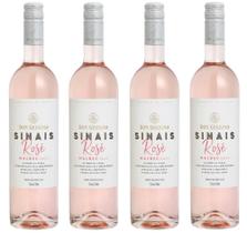 Kit 4 Un Vinho Don Guerino Sinais Rosé Malbec 750 ml