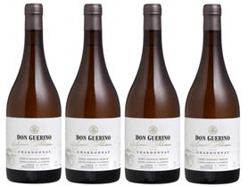 Kit 4 Un Vinho Don Guerino Terroir Selection Chardonnay 750 ml