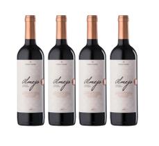 Kit 4 Un Vinho Família Bebber Almejo Cabernet Sauvignon 750 ml Kit 4 Un Vinho Família Bebber Almejo Cabernet Sauvignon 750 ml