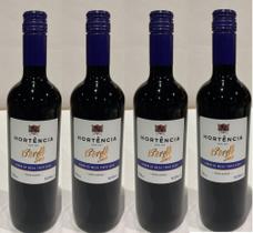 Kit 4 Un Vinho Hortência Bordô Seco 750 ml Kit 4 Un Vinho Hortência Bordô Seco 750 ml
