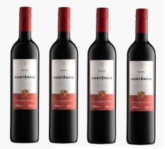 Kit 4 Un Vinho Hortência Ereditá Malbec Reserva 750 ml