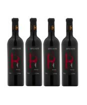 Kit 4 Un Vinho Hortência H Premium Cabernet Sauvignon 750 ml Kit 4 Un Vinho Hortência H Premium Cabernet Sauvignon 750 ml