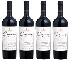 Kit 4 Un Vinho Larentis Cepas Selecionadas Teroldego 750 ml