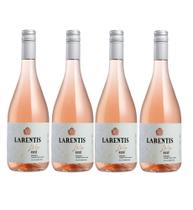 Kit 4 Un Vinho Larentis Lóla Rosé (Cabernet Franc / Merlot) 750 ml