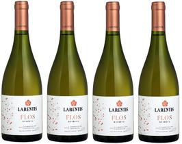 Kit 4 Un Vinho Larentis Reserva Chardonnay / Viognier 750 ml