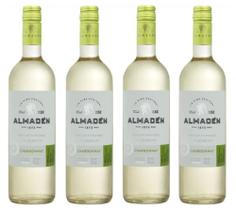 Kit 4 Un Vinho Miolo Almadén Chardonnay 750 ml