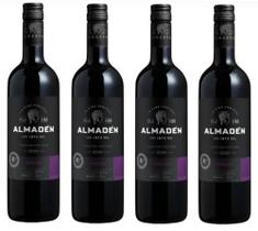 Kit 4 Un Vinho Miolo Almadén Merlot 750 ml