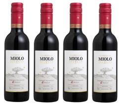 Kit 4 Un Vinho Miolo Seleção Cabernet/ Merlot 375 ml Kit 4 Un Vinho Miolo Seleção Cabernet/ Merlot 375 ml