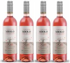 Kit 4 Un Vinho Miolo Seleção Rosé 750 ml