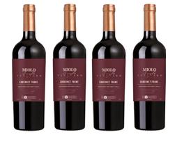 Kit 4 Un Vinho Miolo Single Vineyard Cabernet Franc 750 ml Kit 4 Un Vinho Miolo Single Vineyard Cabernet Franc 750 ml