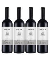 Kit 4 Un Vinho Panizzon Merlot 750 ml