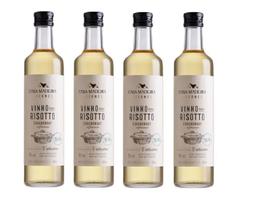 Kit 4 Un Vinho Para Risoto Casa Madeira 500 ml