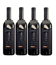 Kit 4 Un Vinho Pedro...Castas Negras 750 ml