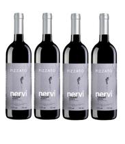 Kit 4 Un Vinho Pizzato Nervi Reserva Tannat 750 ml Kit 4 Un Vinho Pizzato Nervi Reserva Tannat 750 ml
