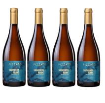 Kit 4 Un Vinho Pizzato Sauvignon Blanc 750 ml