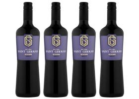 Kit 4 Un Vinho Saint Germain Reservado Merlot Demi Sec 750 ml Kit 4 Un Vinho Saint Germain Reservado Merlot Demi Sec 750 ml