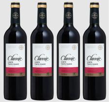 Kit 4 Un Vinho Salton Classic Corte Tinto Suave 750 ml