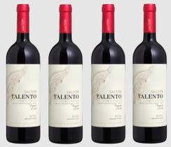 Kit 4 Un Vinho Salton Talento Corte Único 750 ml Kit 4 Un Vinho Salton Talento Corte Único 750 ml