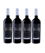 Kit 4 Un Vinho Tinto Seco Seleção Pérgola 1 L Kit 4 Un Vinho Tinto Seco Seleção Pérgola 1 L