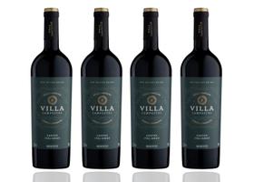 Kit 4 Un Vinho Villa Campestre Castas Italianas Reservado 750 ml Kit 4 Un Vinho Villa Campestre Castas Italianas Reservado 750 ml