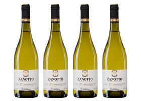 Kit 4 Un Vinho Zanotto Gewurztraminer 750 ml