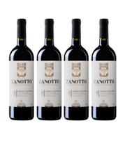 Kit 4 Un Vinho Zanotto Tinto Seco Cabernet Sauvignon 750 ml Kit 4 Un Vinho Zanotto Tinto Seco Cabernet Sauvignon 750 ml
