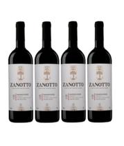 Kit 4 Un Vinho Zanotto Tinto Seco Sangiovese 750 ml Kit 4 Un Vinho Zanotto Tinto Seco Sangiovese 750 ml
