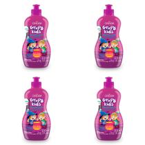 Kit 4 Und Creme De Pentear Grupy Kids Força Vitaminada Vegano 300ml