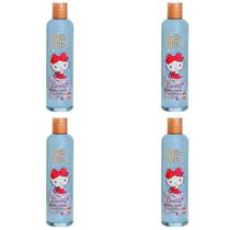 Kit 4 Und Deo Colônia Hello Kitty Candy 210ml