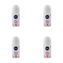 Kit 4 Und Desodorante Nivea Roll-on Dry Comfort 48h 50ml