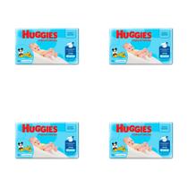 Kit 4 Und Fraldas Descartáveis Huggies Tripla Proteção P 46 Und