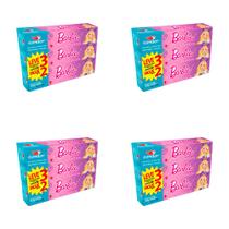 Kit 4 Und Gel Dental Condor Barbie Kidscom Flúor Leve 3 Pague 2 50g