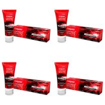 Kit 4 Und Kit Creme Dental Colgate Luminous Carvão 12 Und 70g