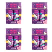 Kit 4 Und Kit Shampoo Hello Kitty + Condicionador Aloe Vera 260ml