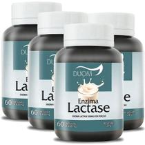 Kit 4 Und Lactase (Enzima) 60Cps 400Mg Duom