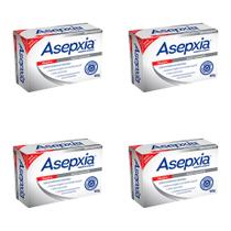 Kit 4 Und Sabonete Asepxia Anti-acne Neutro Extrato De Pêssego 80g