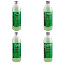 Kit 4 Und Shampoo Alyne Profissional Menthol Refrescante 1l