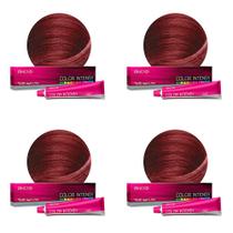 Kit 4 Und Tintura Amend Intensy Coloração 9.98 Marsala 50g