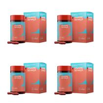 Kit 4 Und Vinagre de Maçã 1000mg 60 Cápsulas FortLife Suplemento Alimentar