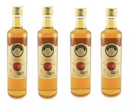 Kit 4 Und. Vinagre De Maça Orgânico São Franciso - 500ml Kit 4 Und. Vinagre De Maça Orgânico São Franciso - 500ml