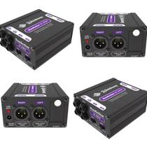 Kit 4 unds Direct Box Ativo Waldman DI-200A com 2 Canais