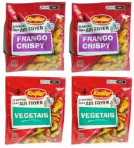 Kit 4 uni - 2xTempero Air Fryer Frango Crispy Kodilar 70G + 2xTempero Air Fryer Vegetais Kodilar 40G Kit 4 uni - 2xTempero Air Fryer Frango Crispy Kodilar 70G + 2xTempero Air Fryer Vegetais Kodilar 40G