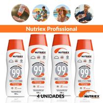 Kit 4 Unidade Protetor Solar 99FPS Nutriex Facial Vitamina E