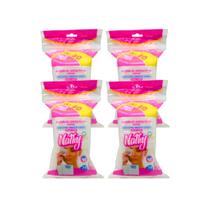 KIT 4 UNIDADES - Algodão de Limpeza Facial Quadrado com Ziplock (NATHY) - Pacote com 50 Unidades KIT 4 UNIDADES - Algodão de Limpeza Facial Quadrado com Ziplock (NATHY) - Pacote com 50 Unidades