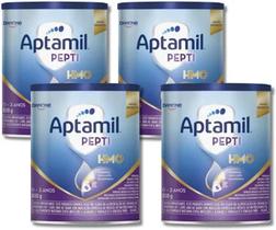 Kit 4 unidades Aptamil Pepti - Hmo - Nova embalagem 800g Original Danone Kit 4 unidades Aptamil Pepti - Hmo - Nova embalagem 800g Original Danone