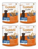 Kit 4 Unidades Biscoito Golden Cookie Para Cães Adultos 350g
