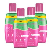 Kit 4 unidades Calamed Gel Pós Sol Aloe Vera 120g