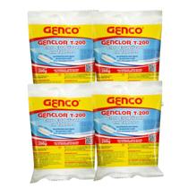 Kit 4 Unidades Cloro Tablete Tradicional Genco 200gr Kit 4 Unidades Cloro Tablete Tradicional Genco 200gr